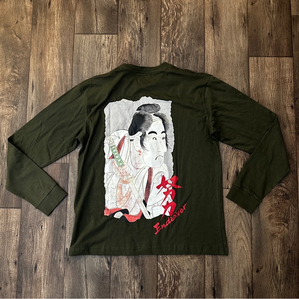 Prime Essentials The Actor Bando Mitsugoro.. by Toshusai Sharaku Art Shirt Sz M